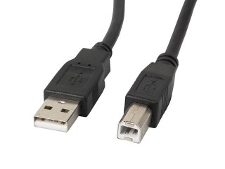 lanberg cable impresora lanberg usb a -  usb b macho - macho ferrita negro 3 m