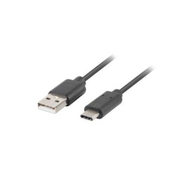lanberg cable usb lanberg 3.1 macho -  usb tipo c macho 1m negro