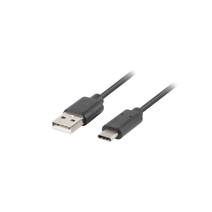 lanberg cable usb lanberg 3.1 macho -  usb tipo c macho 1m negro