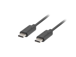lanberg cable 2.0 lanberg usb tipo c macho -  usb tipo c macho 1m negro