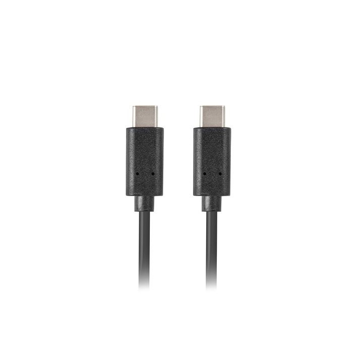 lanberg cable usb lanberg 2.0 macho - usb tipo c macho 1.8m negro