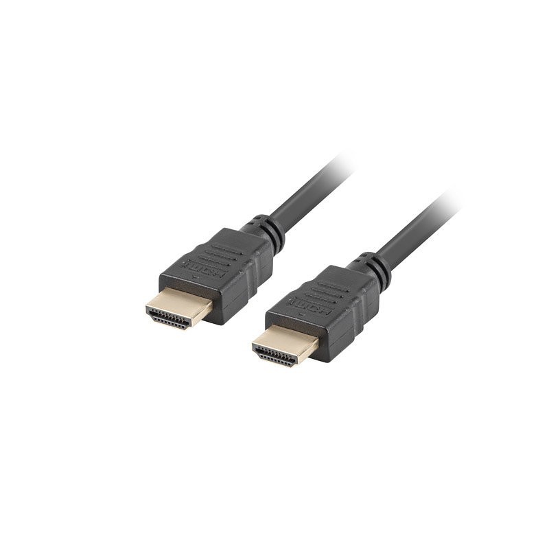lanberg cable hdmi lanberg macho -  macho v1.4 alta velocidad 1m negro