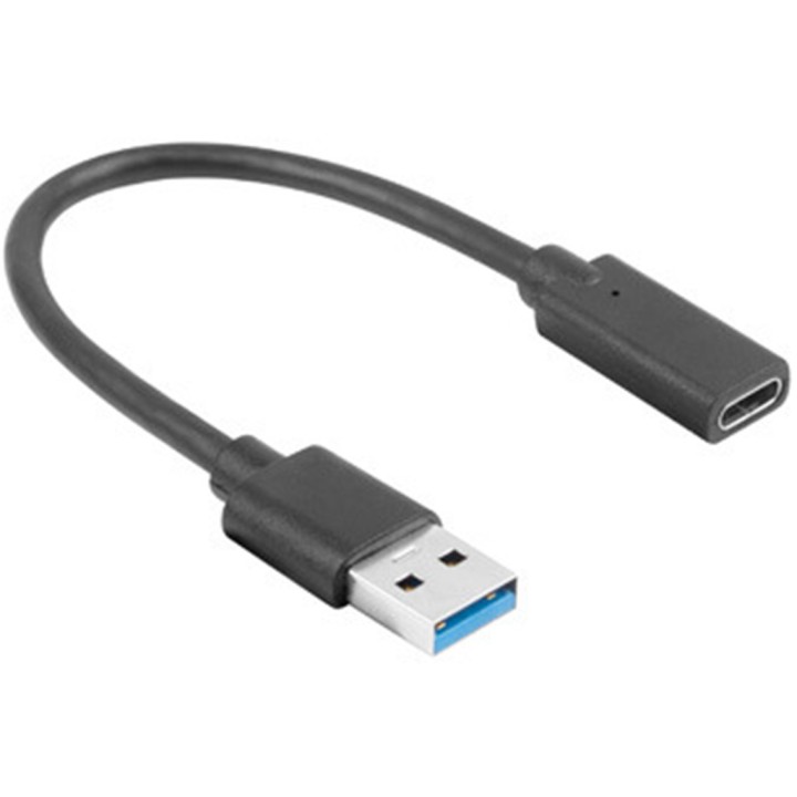 lanberg adaptador lanberg usb 3.1 tipo c -  usb tipo - a 15cm