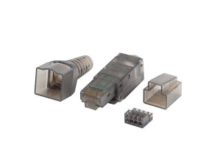 lanberg conector lanberg rj45 cat 6a utp plug 8p8c tool - less