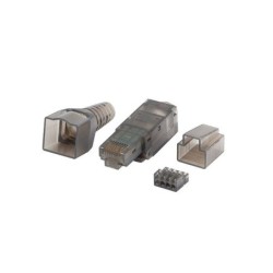 lanberg conector lanberg rj45 cat 6a utp plug 8p8c tool - less