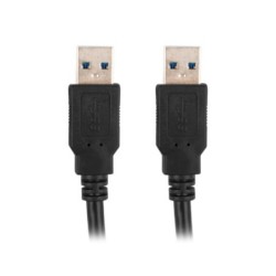 lanberg cable usb 3.0 lanberg 1.8m -  macho - macho -  negro