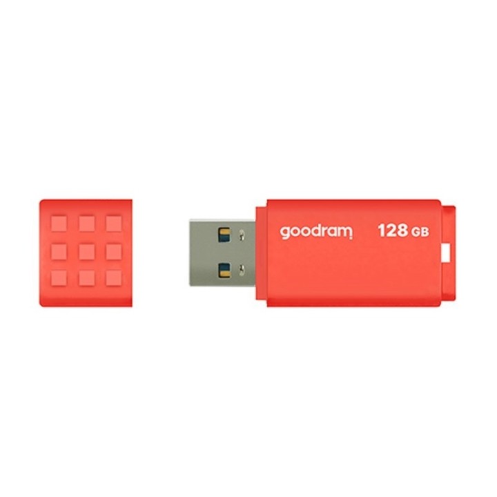 goodram ume3 lapiz usb 128gb usb 3.0 naranja