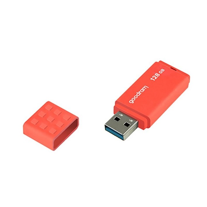 goodram ume3 lapiz usb 128gb usb 3.0 naranja