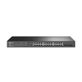 tp - link switch 24 puertos 10 - 100 - 1000 + 4 sfp l2 tp - link