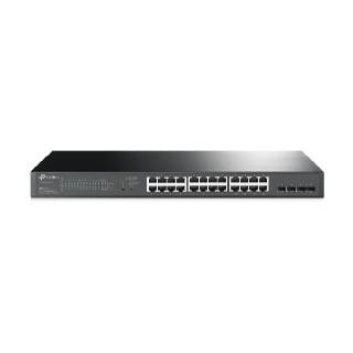 tp - link switch 28 puertos 10 - 100 - 1000 poe 250w +4 sfp gestion l2+ tp - link