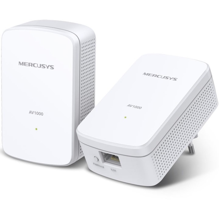 mercusys kit 2 powerline mercusys mp500 kit av1000 gigabit -  pack 2 unidades