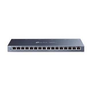 tp - link switch 16 puertos 10 - 100 - 1000 metalico tp - link