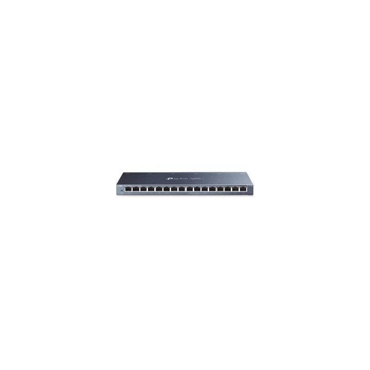 tp - link switch 16 puertos 10 - 100 - 1000 metalico tp - link