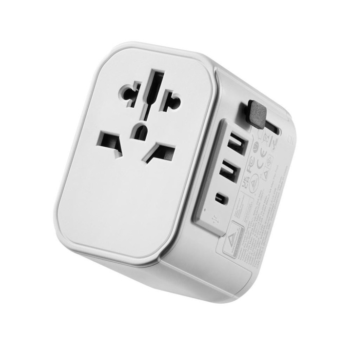 ewent enchufe universal viaje ewent ew1475 ue - usa - uk - aus - china 2 x usb - 1 x usb tipo c