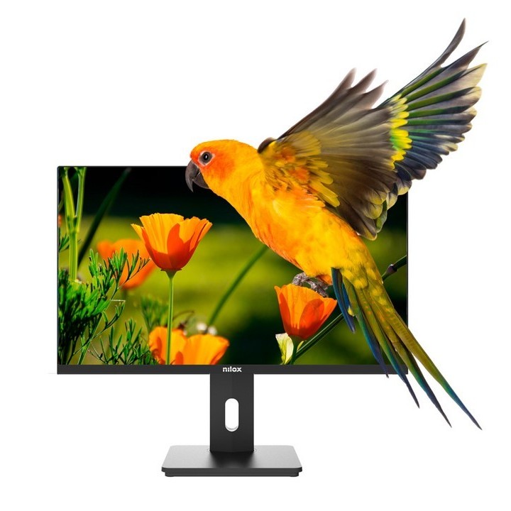 nilox monitor led 24pulgadas nilox nxm24reg02 va - hdmi - dp - vga - 75hz - 4ms - vesa 100 x 100 - r