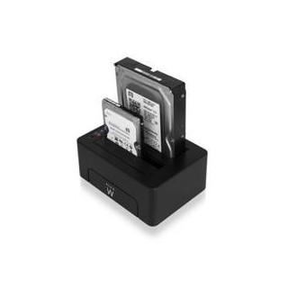 ewent estacion de acoplamiento ewent para unidad de disco duro y de estado solido sata 2.5pulgadas y