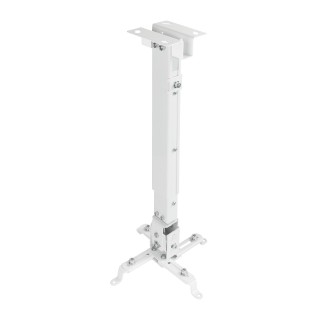 tooq soporte de proyector de techo tooq  pj2012t - w blanco  distancia 130 - 650 mm.