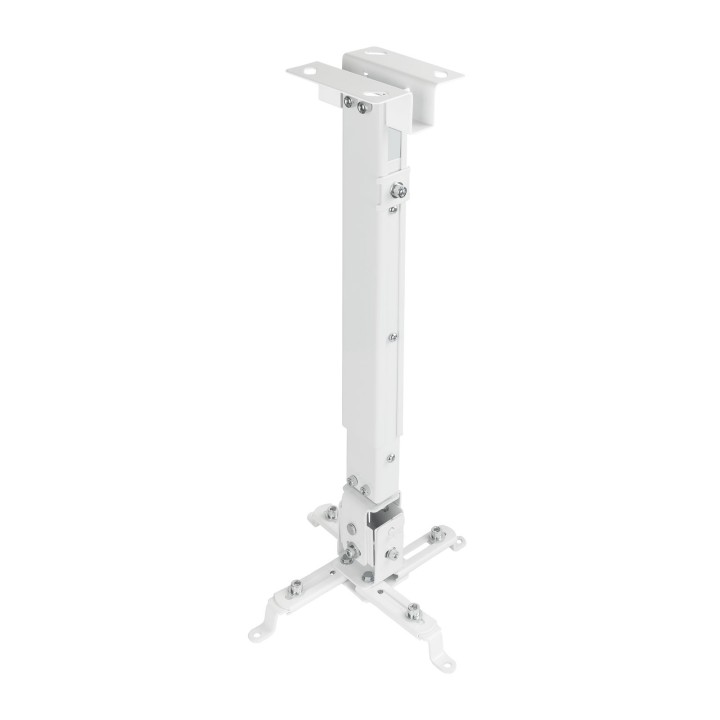 tooq soporte de proyector de techo tooq  pj2012t - w blanco  distancia 130 - 650 mm.