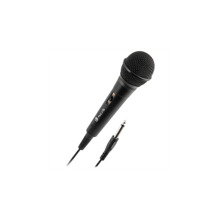 ngs microfono karaoke ngs singerfire cable 3m