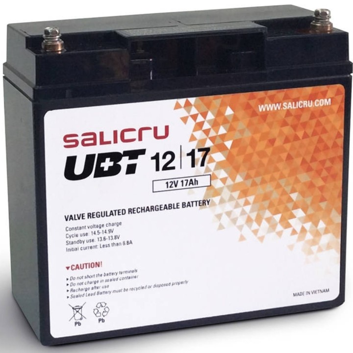 salicru bateria agm salicru compatible para sais 17ah 12v