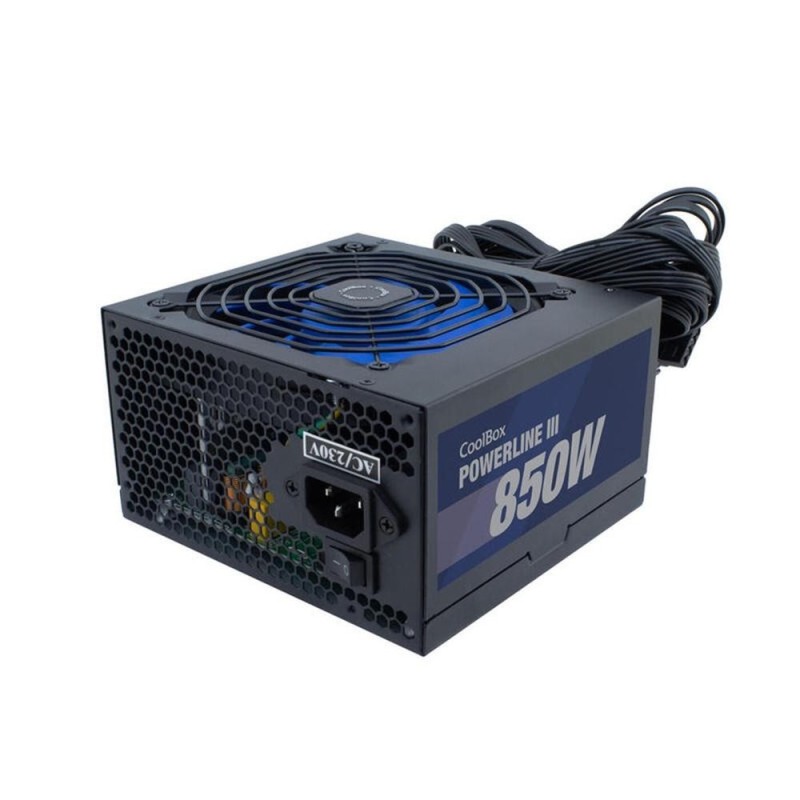 coolbox fuente de alimentacion coolbox powerline iii gaming atx 850w