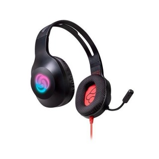 auriculares gaming fr-tec typhoon luz rgb control volumen altavoz 40mm