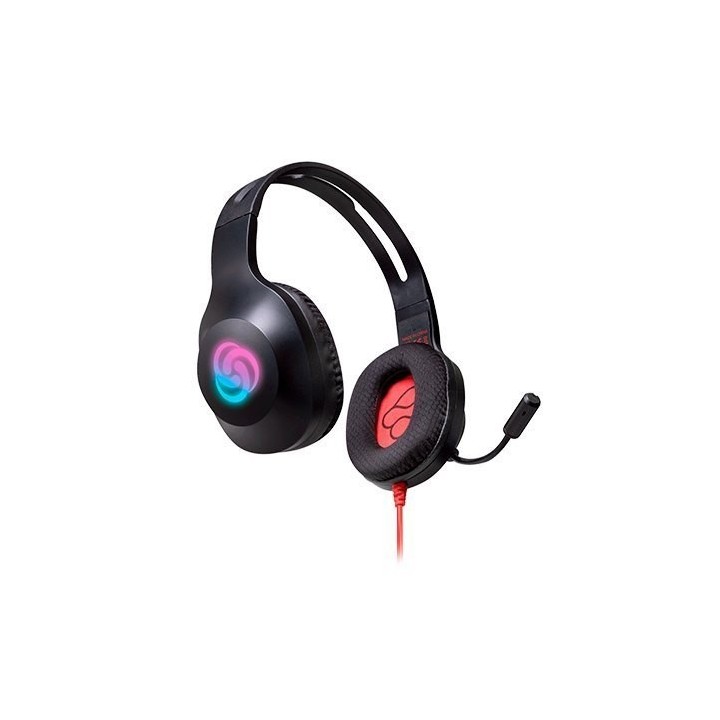 auriculares gaming fr-tec typhoon luz rgb control volumen altavoz 40mm