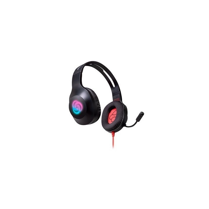 auriculares gaming fr-tec typhoon luz rgb control volumen altavoz 40mm