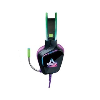 auriculares gaming fr-tec bifrost iluminacion led stereo altavoz 50mm