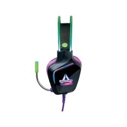 auriculares gaming fr-tec bifrost iluminacion led stereo altavoz 50mm