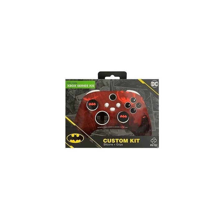 kit funda+grips+para mando xbox fr-tec dc batman silicona mejora contacto