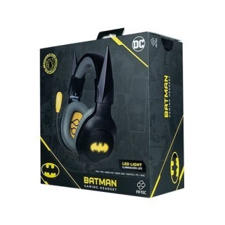 auriculares gaming fr-tec dc batman orejas extraibles altavoz 50mm