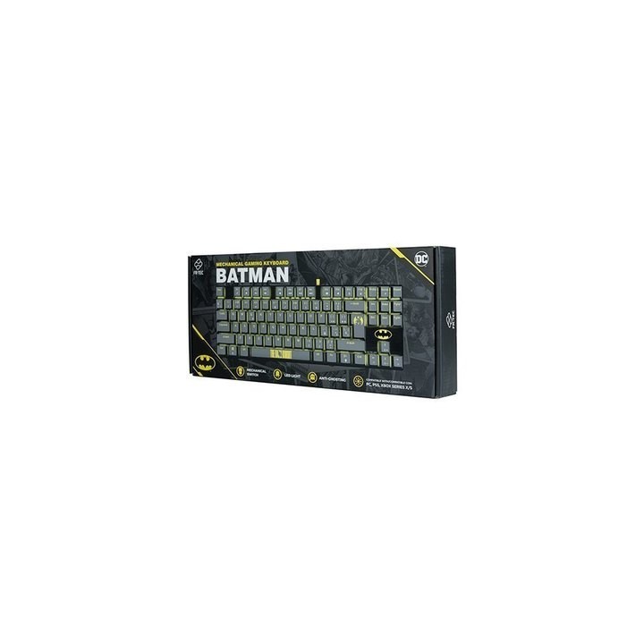 teclado gaming fr-tec pc dc batman mecanico switch azul retroiluminacion