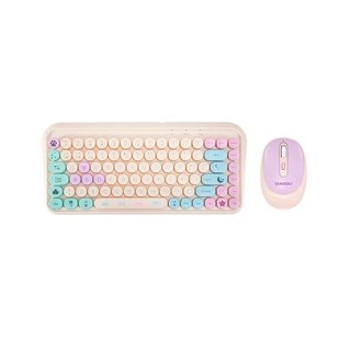 pack teclado+raton fr-tec tanooki cozy compatible pc,macos,android