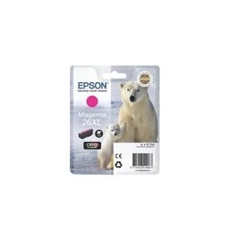 epson cartucho tinta epson t263340 magenta xl xp - 600 - 605 - 700 - 800 -  oso polar