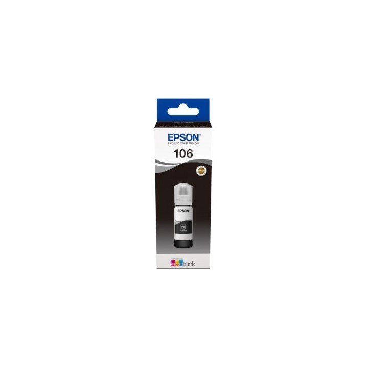 epson cartucho tinta epson c13t00r140 106 ecotank foto negro ink et - 7700 - et - 7750