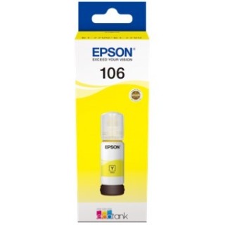 epson cartucho tinta epson c13t00r440 106 ecotank amarillo ink et - 7700 - et - 7750