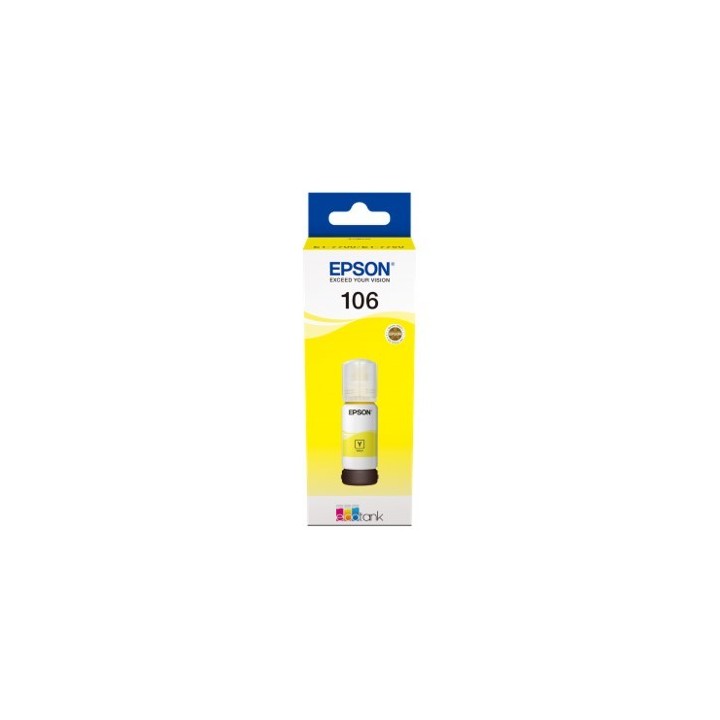 epson cartucho tinta epson c13t00r440 106 ecotank amarillo ink et - 7700 - et - 7750