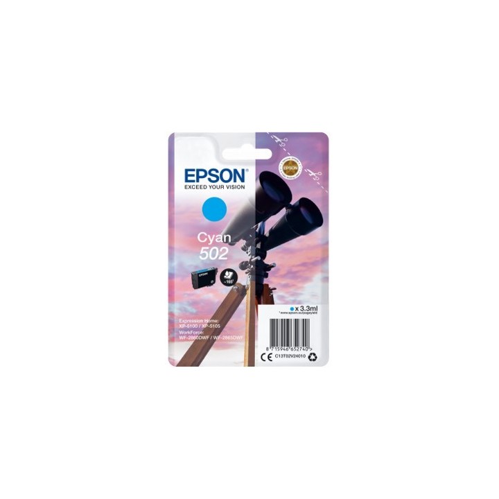 epson cartucho tinta epson t02v240 502 cian ink