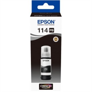 epson botella tinta epson ecotank 114 negro foto 70ml