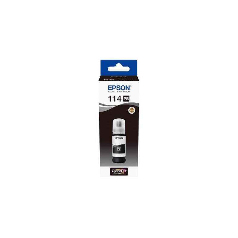 epson botella tinta epson ecotank 114 negro foto 70ml