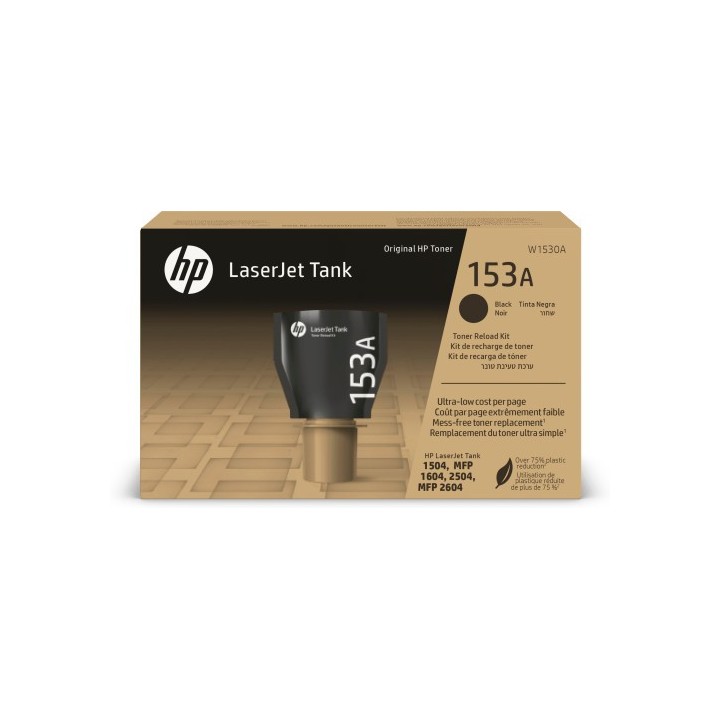 hp hp kit de recarga de toner original 153a laserjet tank negro