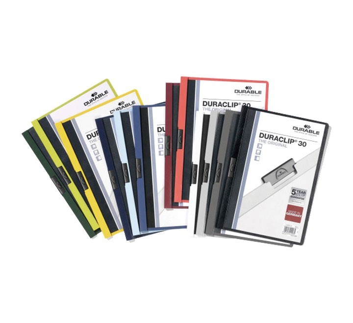 carp pinza durable duraclip 30h a4 gris