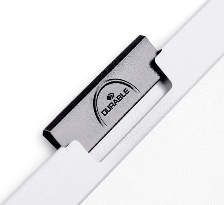 carp pinza durable duraclip 30h a4 gris