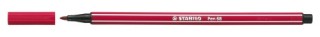 stabilo rotulador punta fibra media 1mm. pen 68 rojo oscuro stabilo 68/50