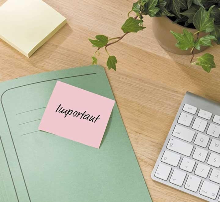 torre 16 bloc z-notas post-it 76x76 pastel eco