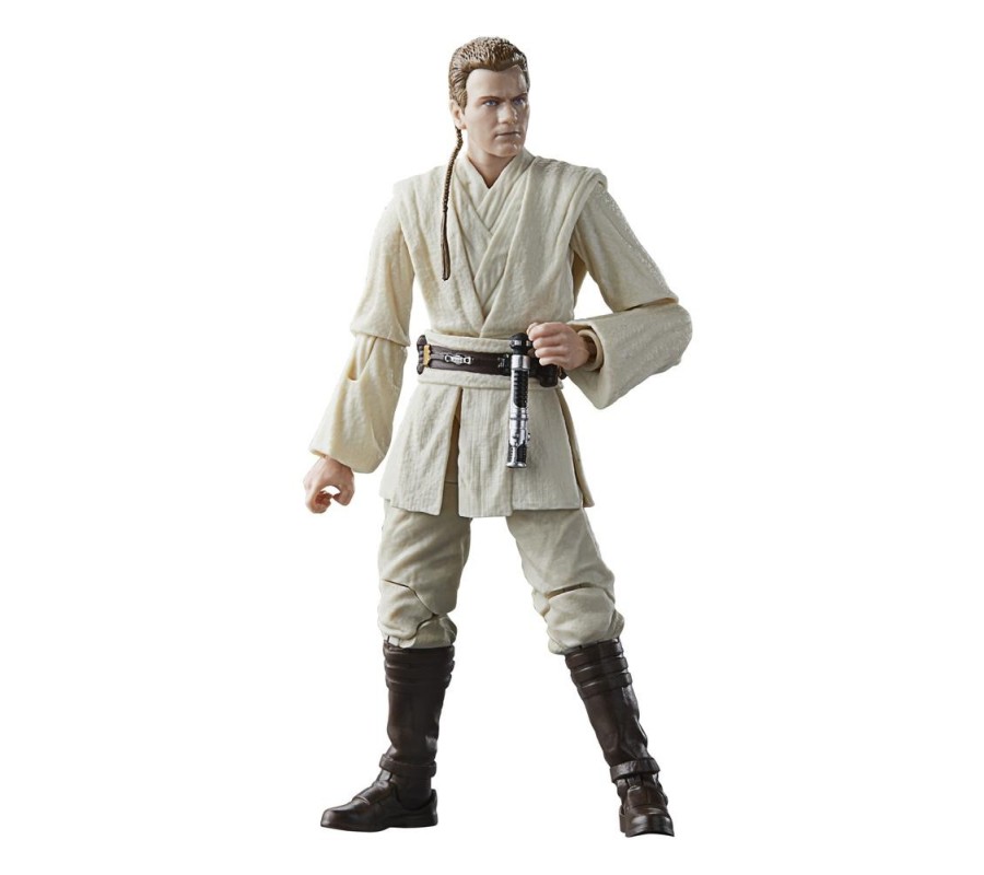 hasbro figura hasbro star wars the black series archive obi - wan kenobi (padawan)