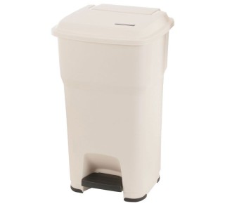 contened. vileda hera c/pedal 60l blanco 137689