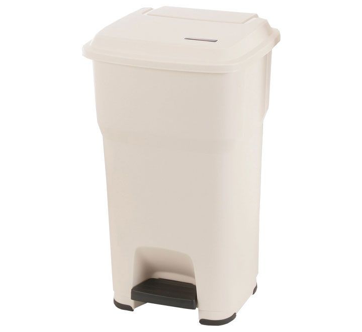 contened. vileda hera c/pedal 60l blanco 137689