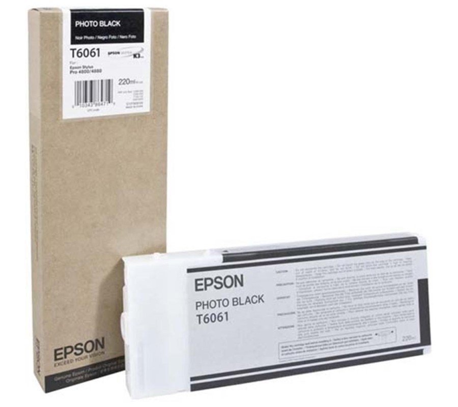 epson cartucho tinta epson stylus pro 4880 - 4800 negro foto 220ml